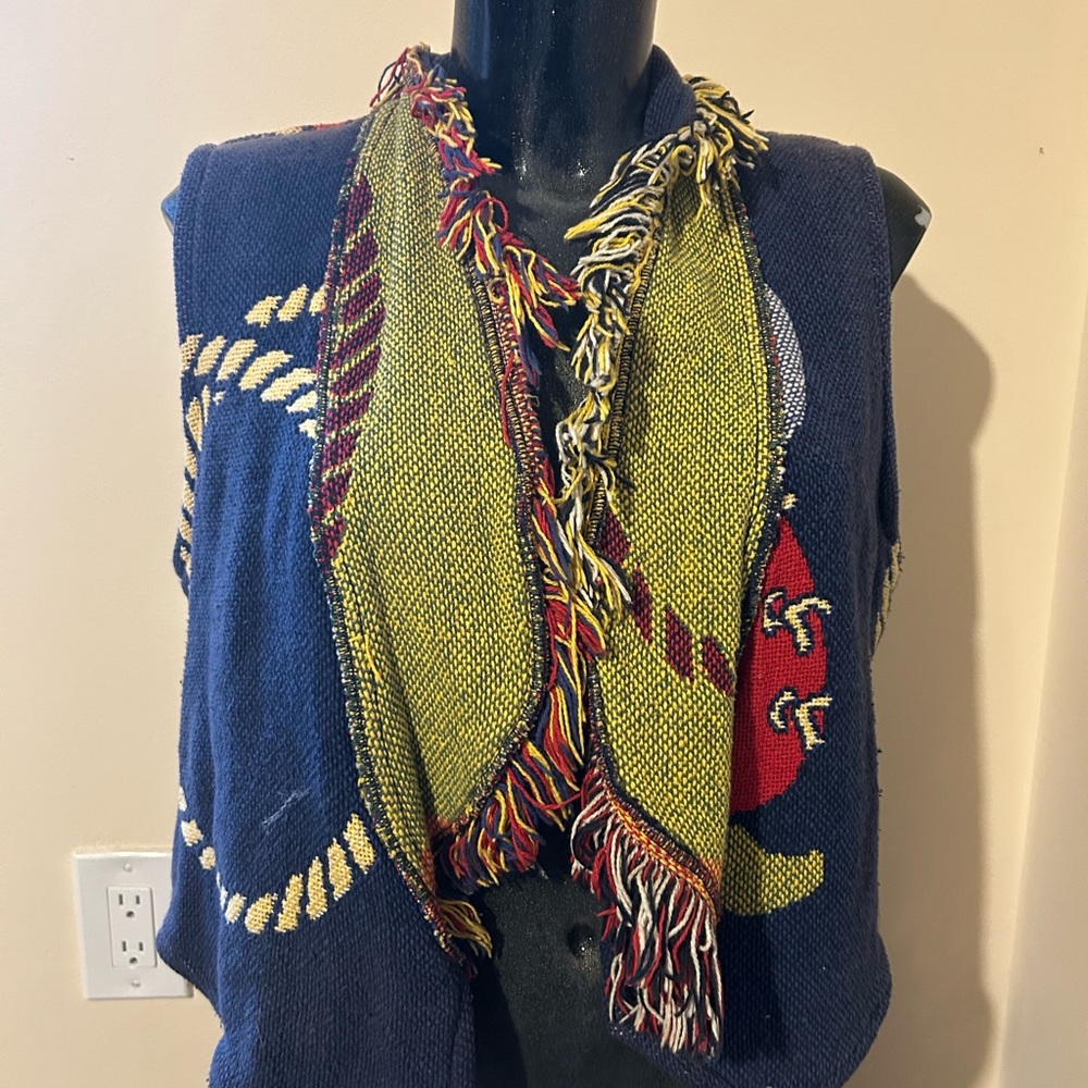 Colorful Knit Women's Top